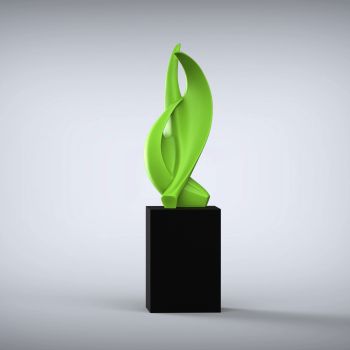Perpetual 152cm Braemar Contemporary Sculpture on Pedestal