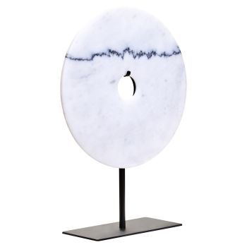 Winter Solstice 31cm White Marble Indoor Sculpture v1