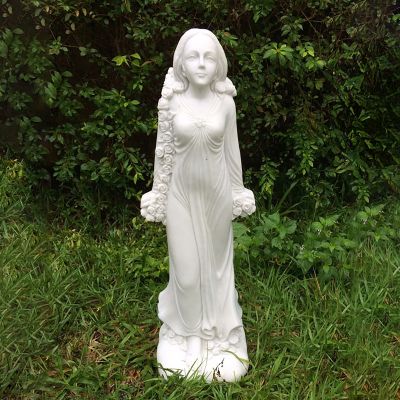 Chloe 85cm Marble Resin Garden Statue