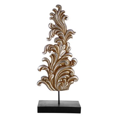Jacquard Design 68cm Silver Resin Indoor Sculpture