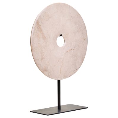 Spring Solstice 32cm Cream Marble Indoor Sculpture