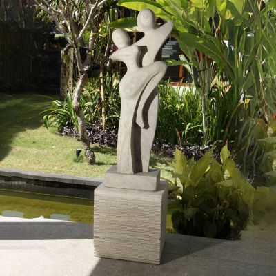 Ballroom Grace Garden Sculpture Modern Stone Statue