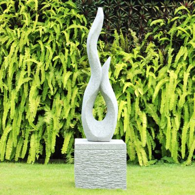 Energise Contemporary Stone Garden Sculpture