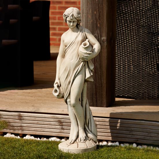 Purity Maiden Stone Garden Statue