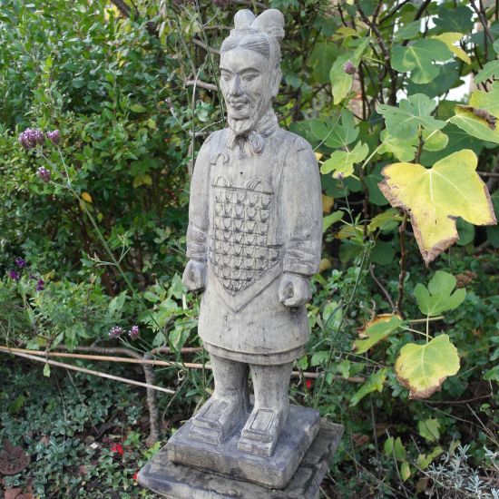 Terracotta Warrior Stone Garden Statue