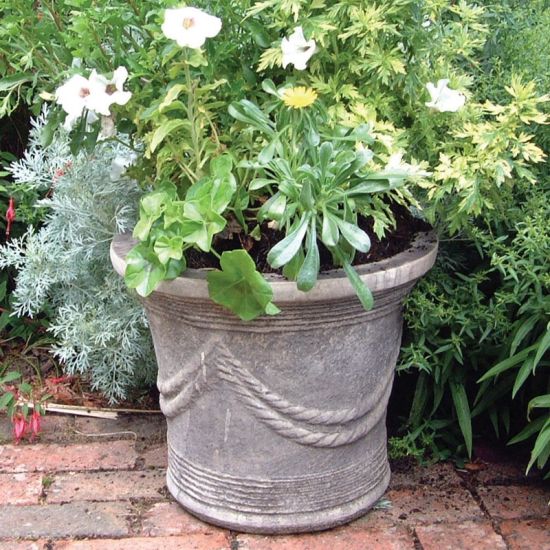 Modena 27 Stone Vase Plant Pot - Large Garden Planter