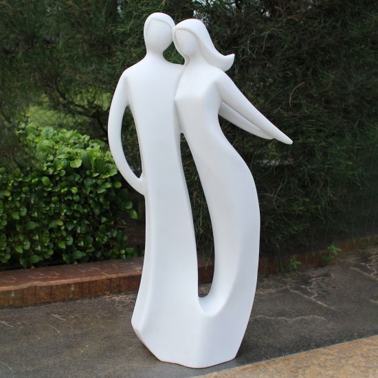 Harmony 80cm Marble Resin Modern Garden Statue