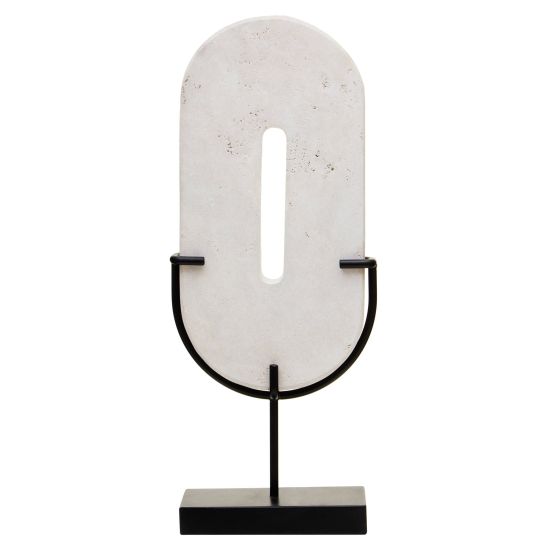 Infinite Oval 60cm Stone Indoor Sculpture