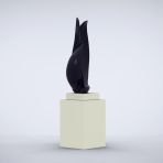 Perpetual 159cm Braemar Contemporary Sculpture on Pedestal