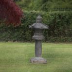 Straight Japanese Pagoda Stone Garden Ornament