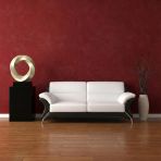 Halo 115cm Orange Contemporary Sculpture on Pedestal