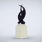 Perpetual 159cm Braemar Contemporary Sculpture on Pedestal