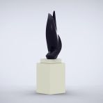 Perpetual 159cm Braemar Contemporary Sculpture on Pedestal