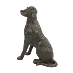 Duke the Dog Bronze Metal Garden Statue