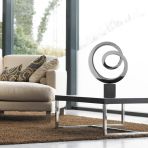 Ellipse Metal Sculpture - Indoor Contemporary Art Statue