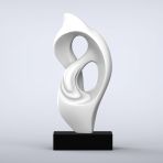 Evolution Contemporary Indoor Sculpture - 16 Colour Options