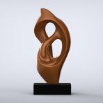 Evolution Contemporary Indoor Sculpture - 16 Colour Options